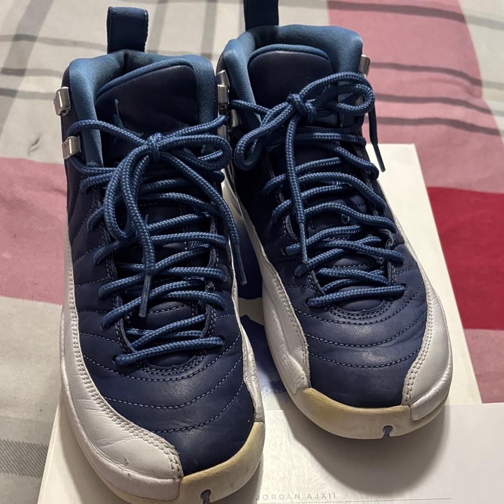 Jordan Air 12 Retro SE in Stone Blue and Legend Blue